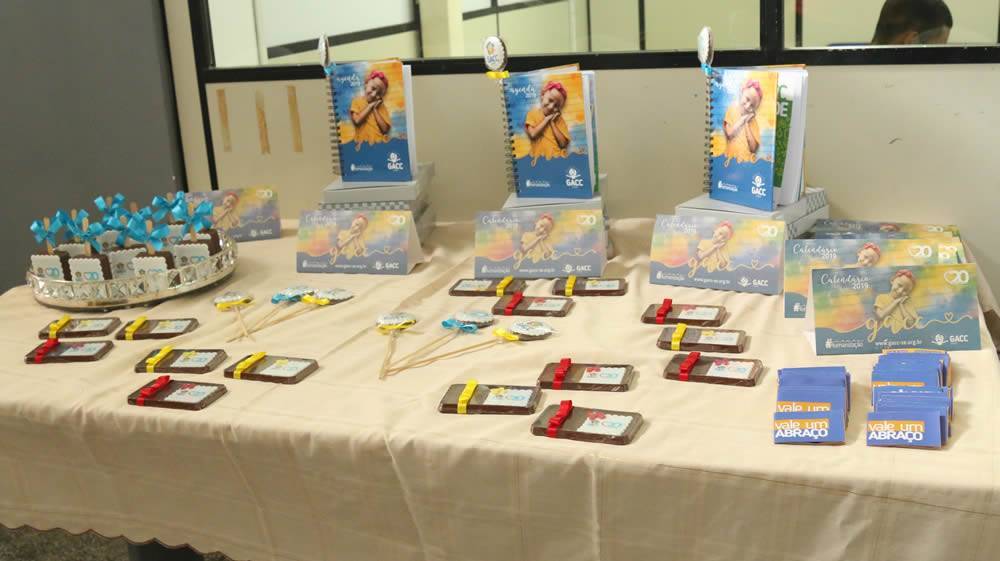 Lançamento da marca do GACC alusiva aos 20 anos