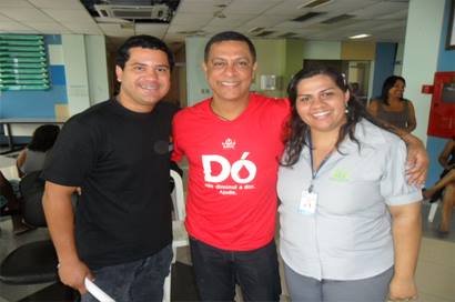 Renato Piaba Visita as Crianças do Gacc