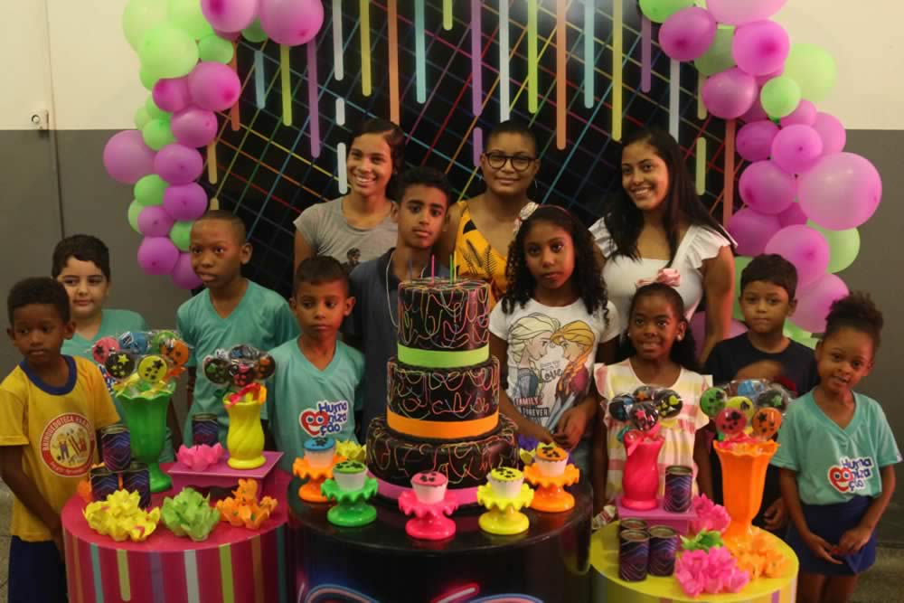 Projeto É Pique! É Pique!: Comemoração para os aniversariantes dos meses de fevereiro e março