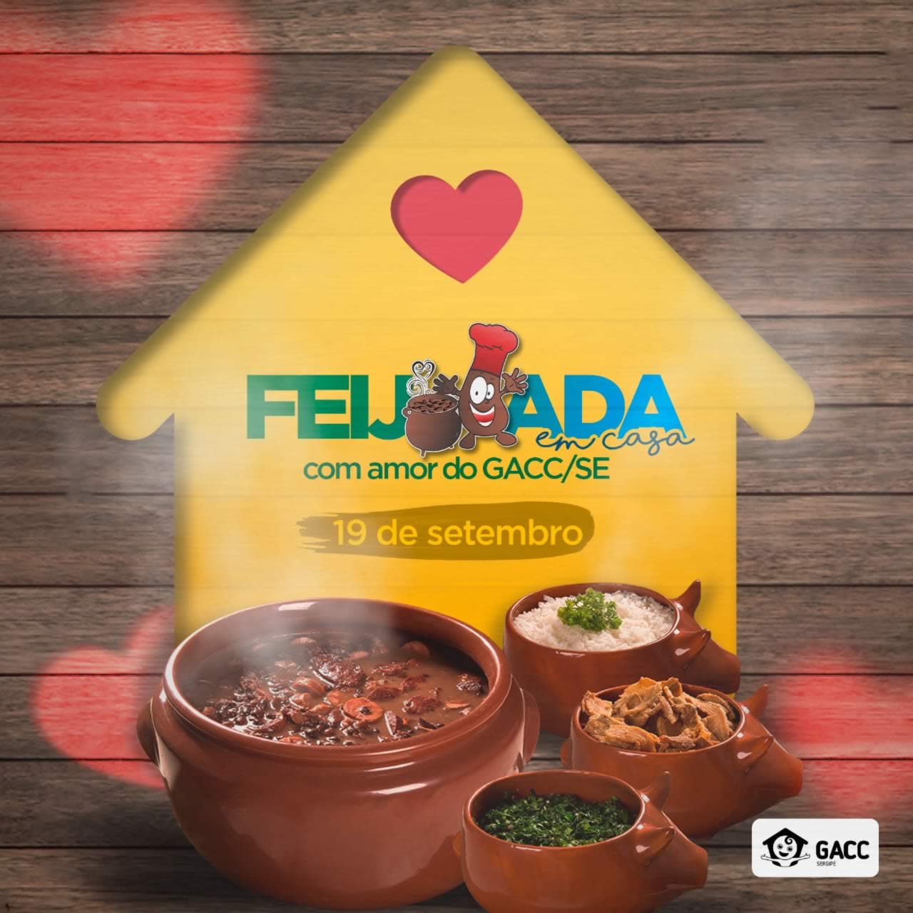Feijoada Com Amor do Gacc acontecerá em novo formato