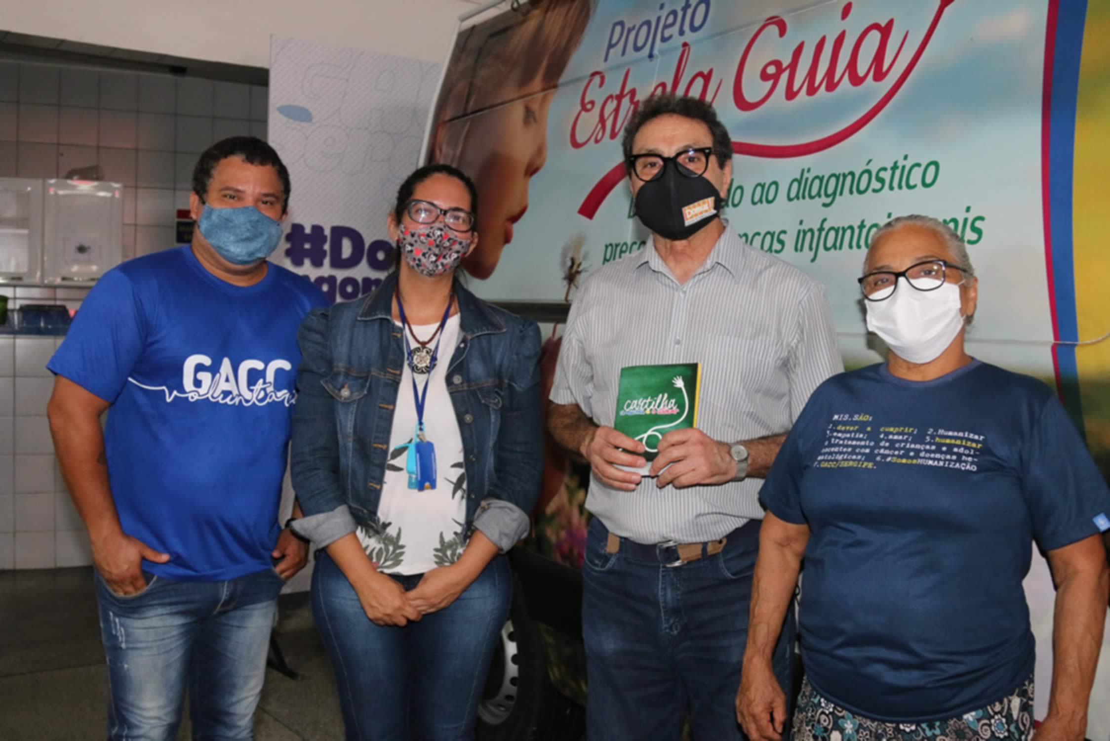 Gacc recebe visita de representante das Instituições de Apoio e Assistência à Criança e ao Adolescente com Câncer visita 