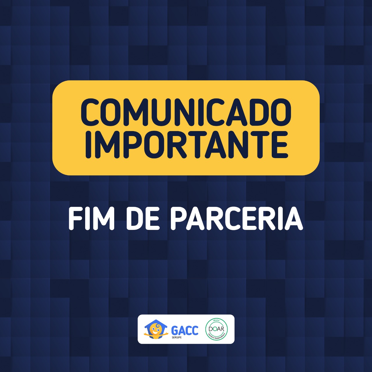 Encerrada parceria do GACC/SE com Cajucap