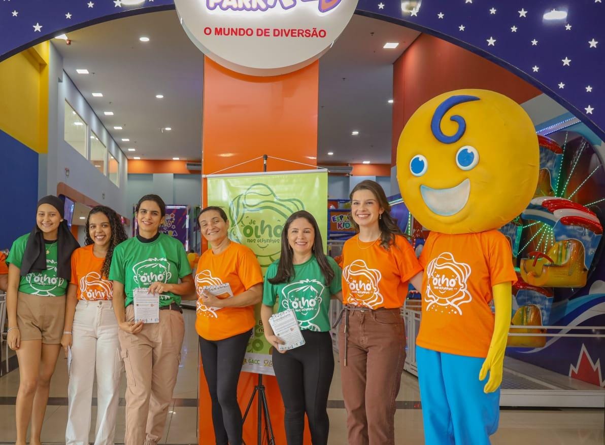 GACC realiza campanha 'De Olho nos Olhinhos e faz alerta contra tumor ocular  neste sábado