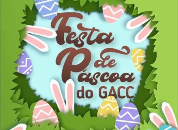 Festa de Páscoa do GACC será realizada no Espaço Salão de Festas
