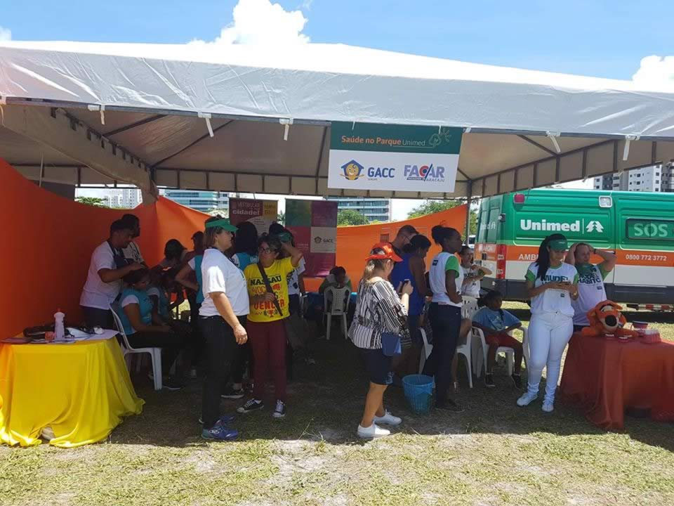 GACC participa do Projeto “Saúde no Parque Unimed”