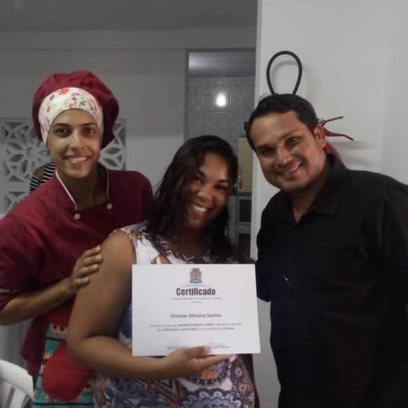 Curso de Lanches é encerrado com entrega dos certificados