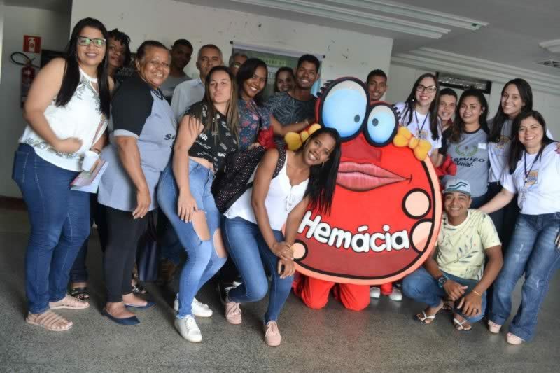 Hemácia participa de ação do Projeto ‘Acadêmico Sangue Bom’