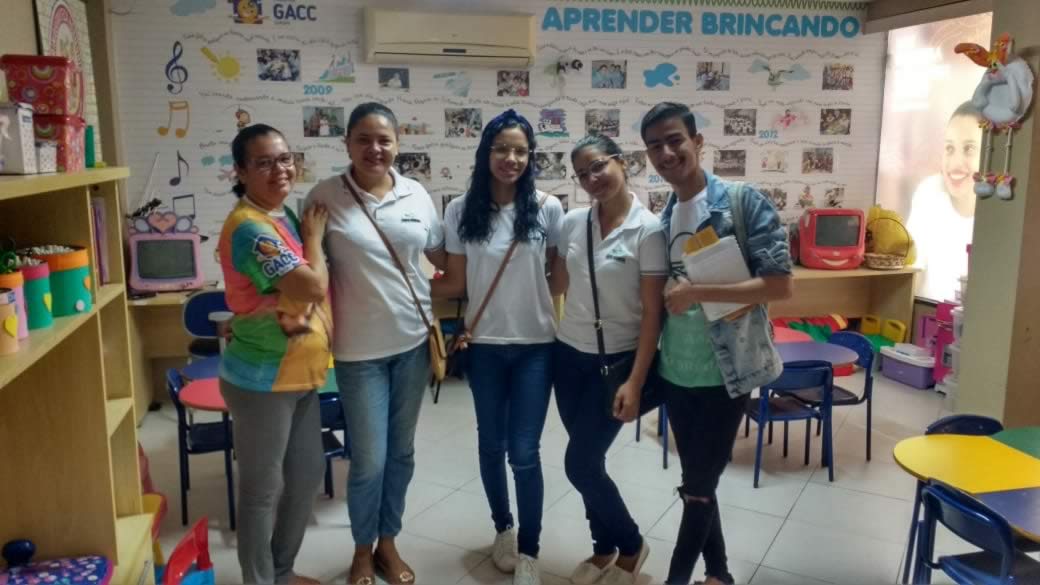 GACC recebe visita de estudantes do curso de Enfermagem Santa Bárbara