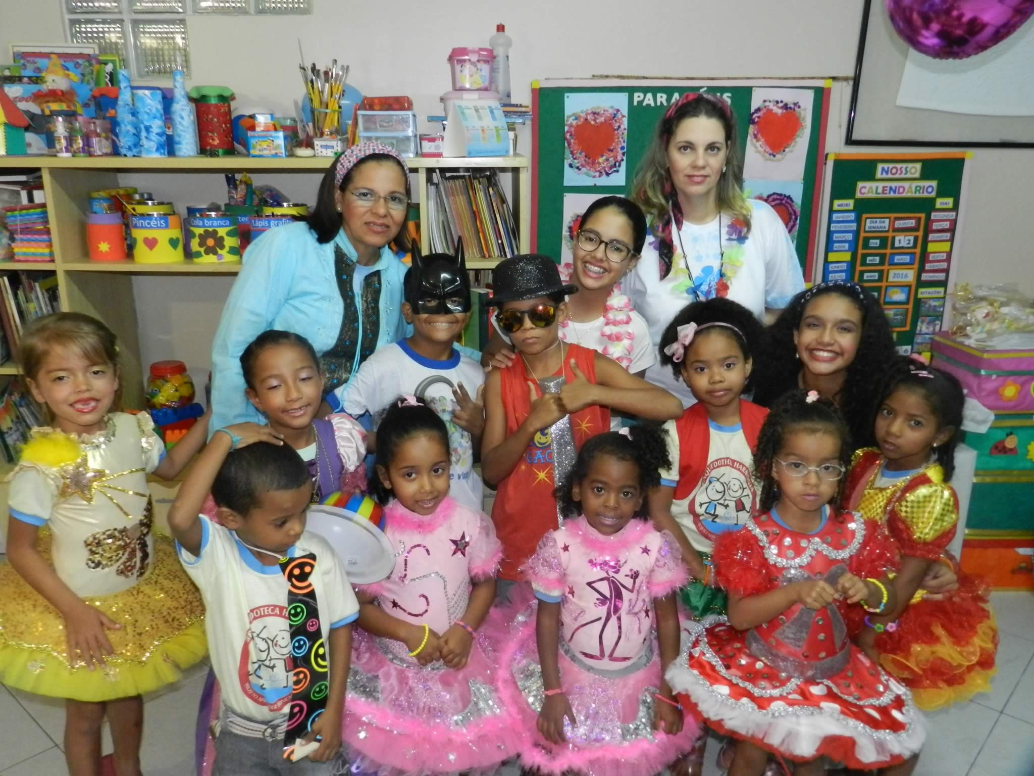 Voluntária comemora aniversário em grande estilo