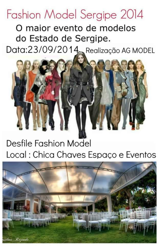 FASHION MODEL SERGIPE 2014 ARRECADA ALIMENTOS PARA O GACC-SE