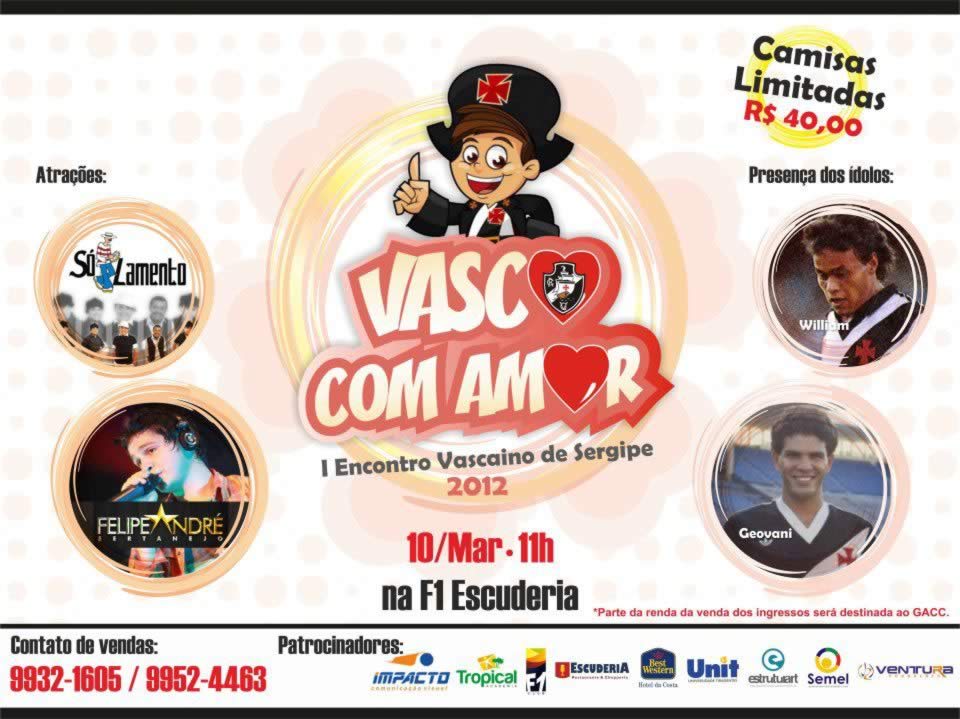 I encontro vascaíno de Sergipe “Vasco Com Amor”