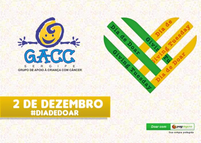 Hoje é o Dia de Doar! #diadedoar