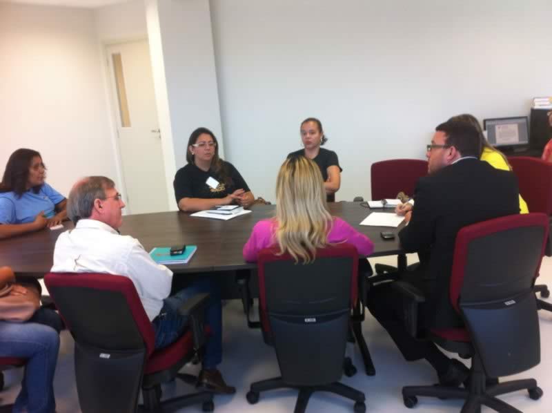 Audiência na Promotoria dos Direitos à saúde