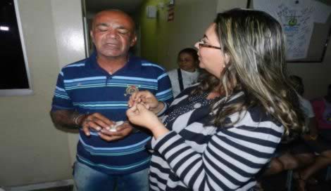 Admirador do trabalho do Gacc celebra o seu aniversário junto às crianças da instituição