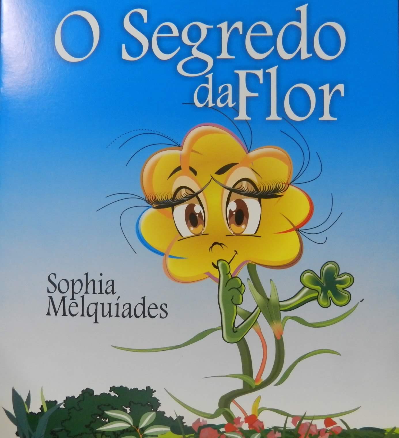 Livro “O Segredo da Flor” está sendo comercializado no Bazar do GACC