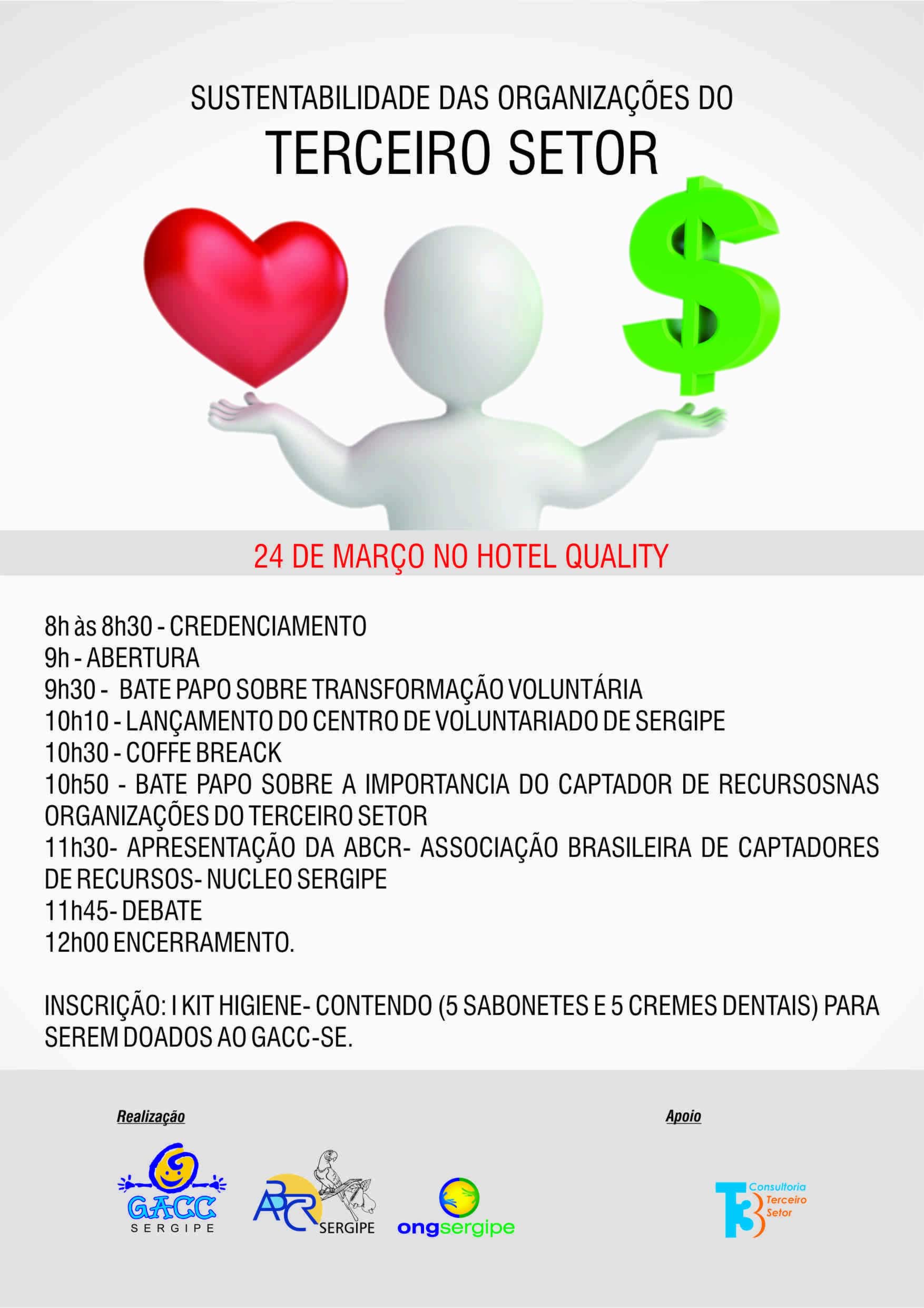 II Bate Papo do Terceiro Setor será realizado no Hotel Quality